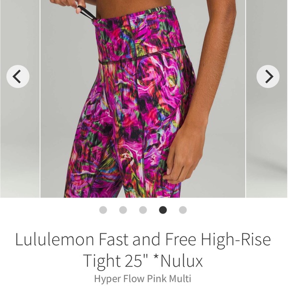 Lululemon Fast and Free High rise Tight 25” - Picture 9 of 11